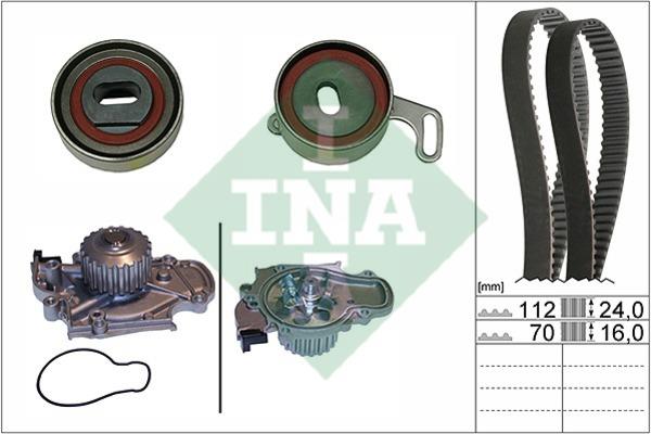 INA 530 0514 30 TIMING BELT KIT WITH WATER PUMP 530051430