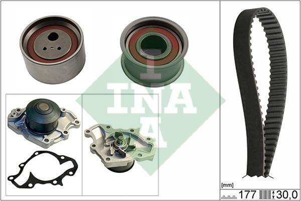 INA 530 0566 30 TIMING BELT KIT WITH WATER PUMP 530056630