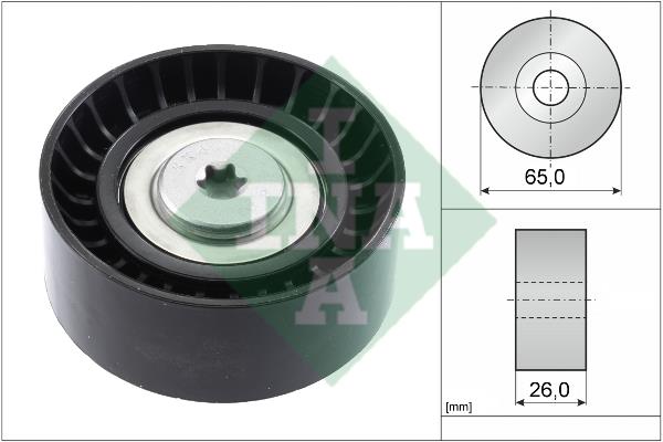 INA 532 0748 10 Idler Pulley 532074810