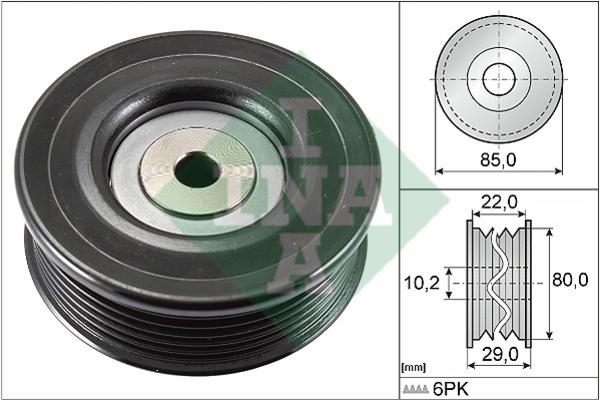 INA 532 0799 10 Idler Pulley 532079910