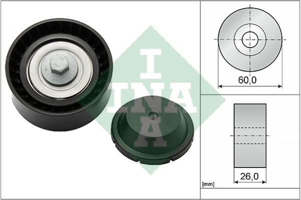INA 532 0824 10 Idler Pulley 532082410