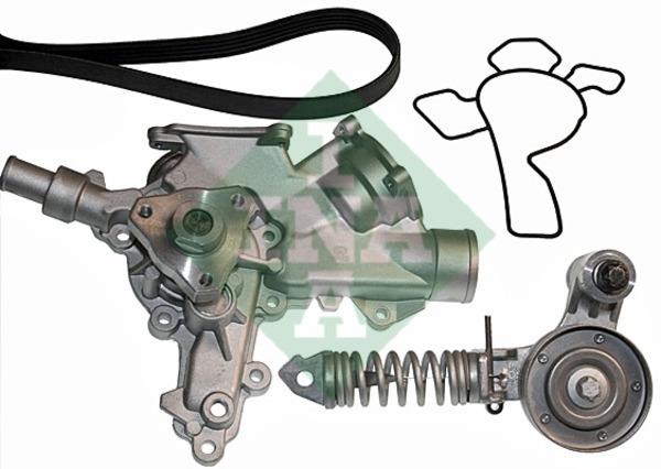  529 0009 30 DRIVE BELT KIT, WITH WATER PUMP 529000930