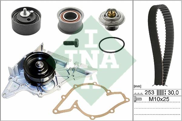 INA 530 0178 30 TIMING BELT KIT WITH WATER PUMP 530017830