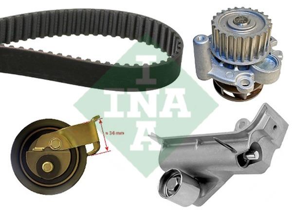 INA 530 0345 30 TIMING BELT KIT WITH WATER PUMP 530034530