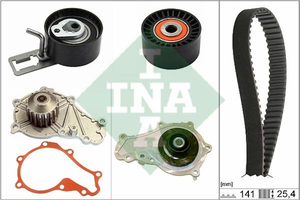 INA 530 0578 30 TIMING BELT KIT WITH WATER PUMP 530057830