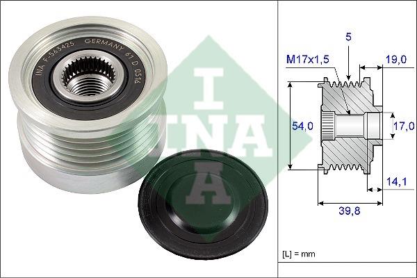 535022110 INA Freewheel clutch, alternator