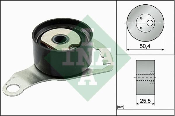 INA 531 0272 30 Tensioner pulley, timing belt 531027230