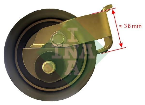 INA 531 0500 20 Toothed belt pulley 531050020