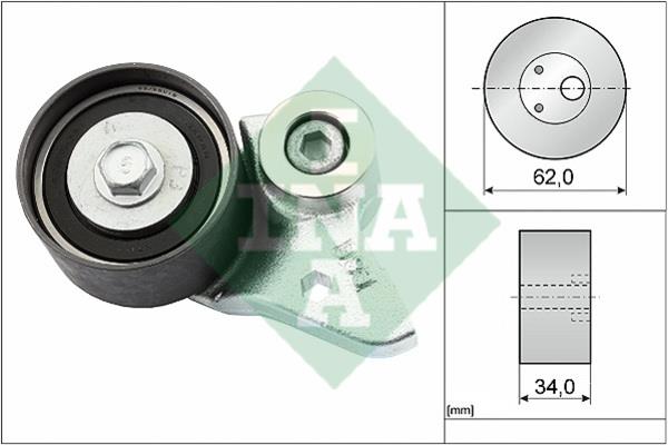 INA 531 0502 20 Tensioner pulley, timing belt 531050220