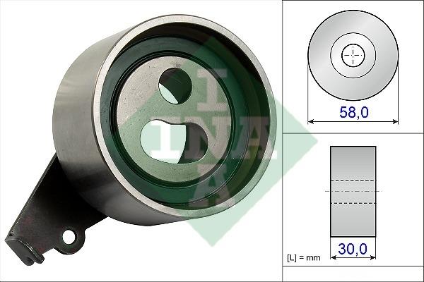 INA 531 0674 20 Tensioner pulley, timing belt 531067420