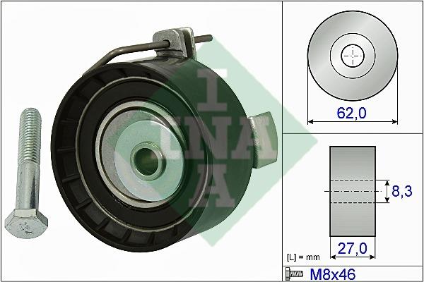 INA 531 0813 10 Toothed belt pulley 531081310
