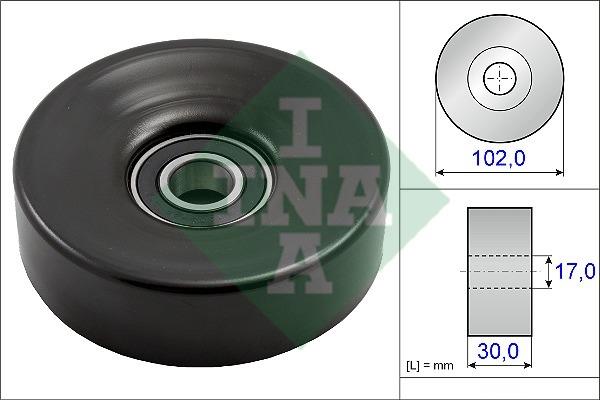 INA 531 0831 10 V-ribbed belt tensioner (drive) roller 531083110