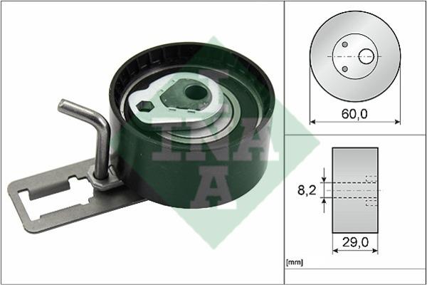 INA 531 0850 10 Toothed belt pulley 531085010