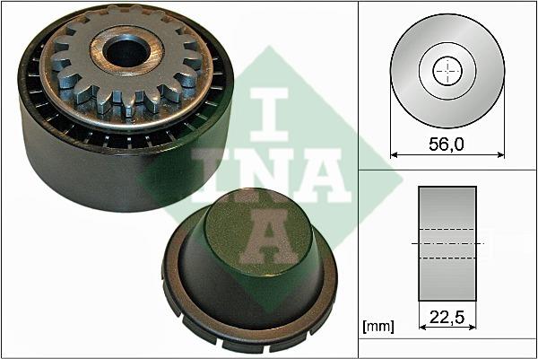 INA 531 0854 10 V-ribbed belt tensioner (drive) roller 531085410