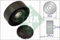 INA 531 0891 10 V-ribbed belt tensioner (drive) roller 531089110