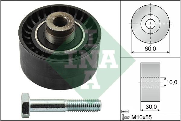 INA 532 0020 10 Tensioner pulley, timing belt 532002010