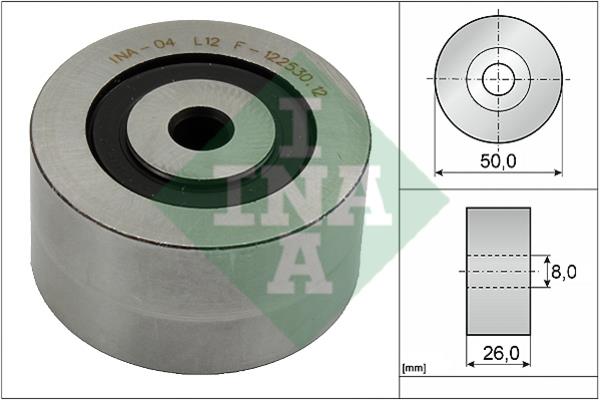 INA 532 0143 10 Idler Pulley 532014310