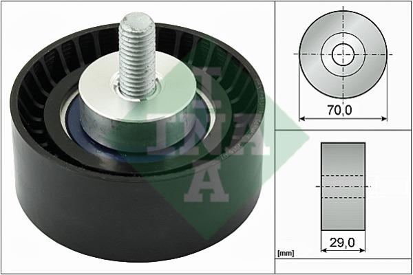 INA 532 0298 10 Idler Pulley 532029810