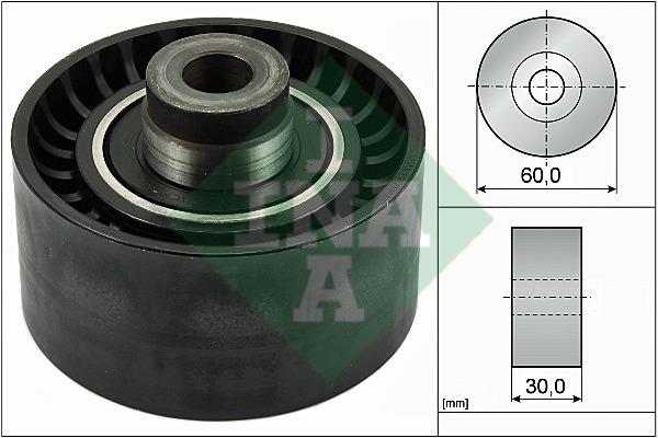 Timing belt tensioner pulley INA 532 0345 10