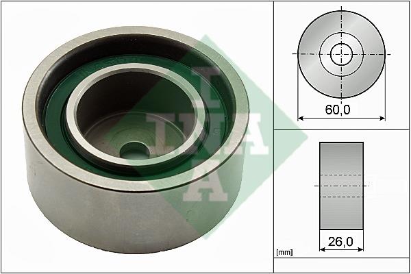 INA 532 0367 20 Idler Pulley 532036720