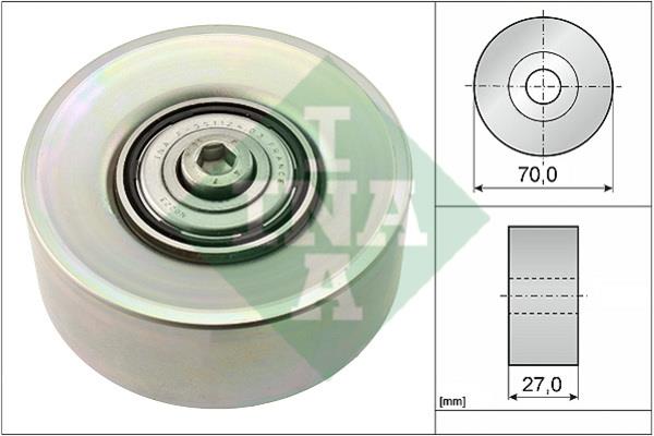 INA 532 0398 10 Idler Pulley 532039810