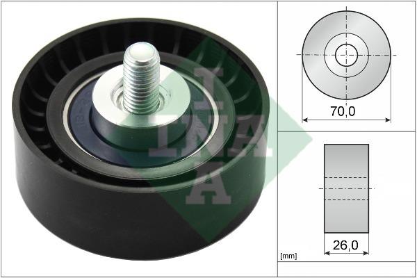 INA 532 0434 10 Idler Pulley 532043410