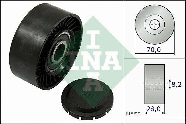 INA 532 0468 10 Idler Pulley 532046810