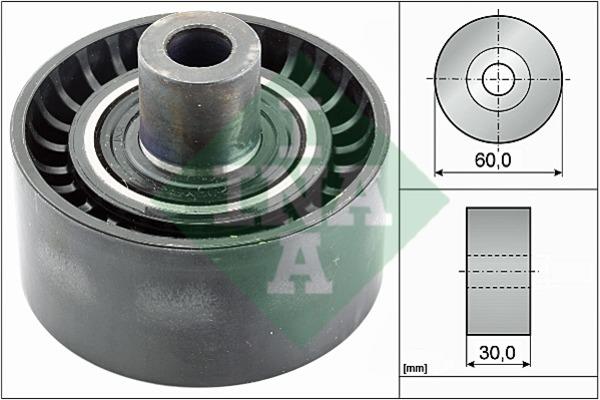 INA 532 0538 10 Idler Pulley 532053810