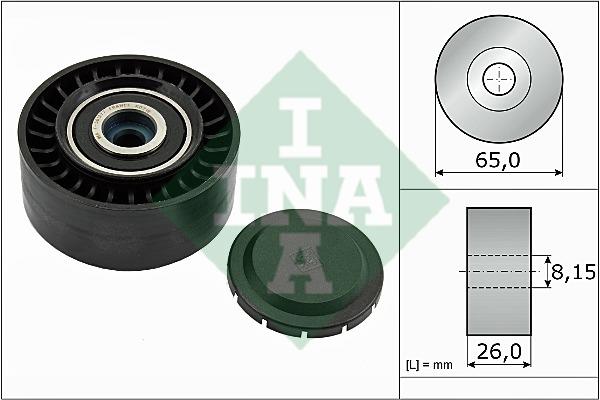 INA 532 0564 10 Idler Pulley 532056410