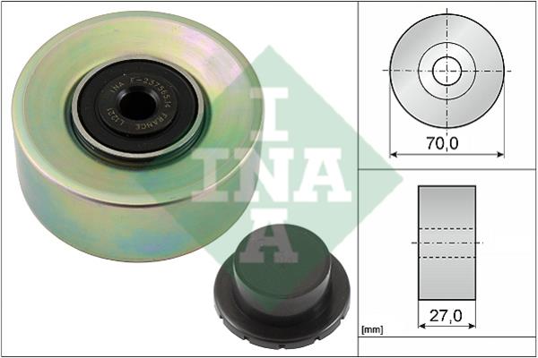INA 532 0579 10 Idler Pulley 532057910
