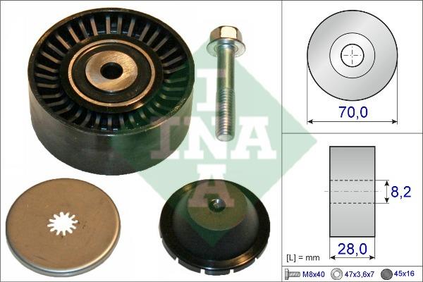 INA 532 0600 10 Idler Pulley 532060010