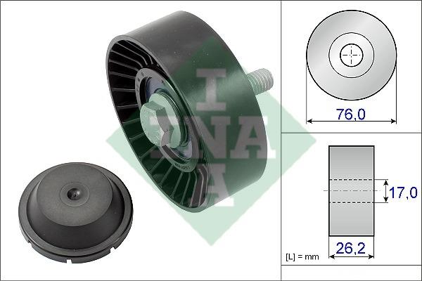INA 532 0632 10 Idler Pulley 532063210