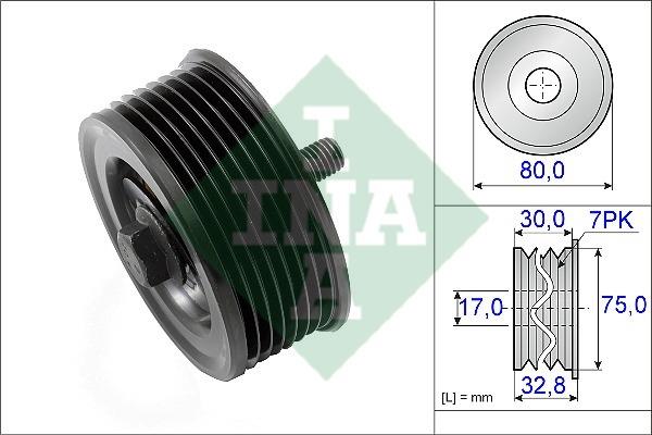 INA 532 0673 10 Idler Pulley 532067310