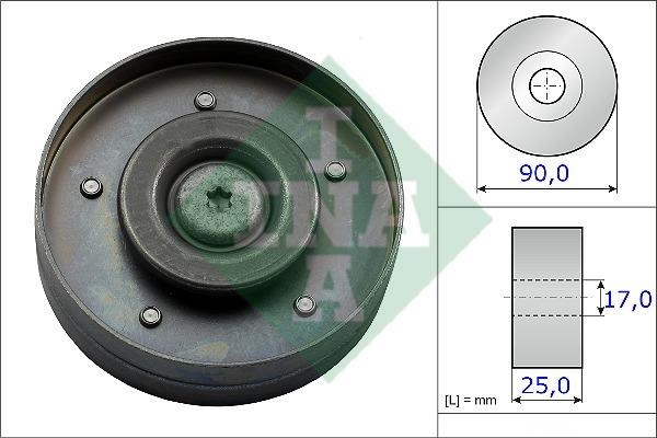 INA 532 0694 10 Idler Pulley 532069410