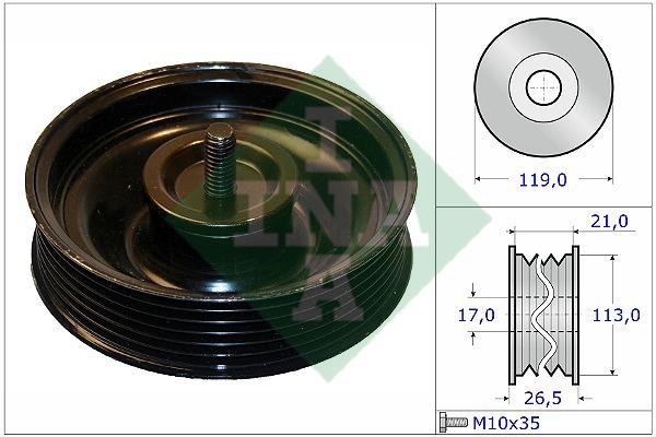 INA 532 0695 10 Idler Pulley 532069510