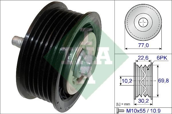 INA 532 0700 10 Idler Pulley 532070010