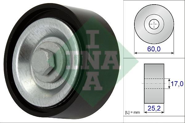 INA 532 0715 10 Idler Pulley 532071510
