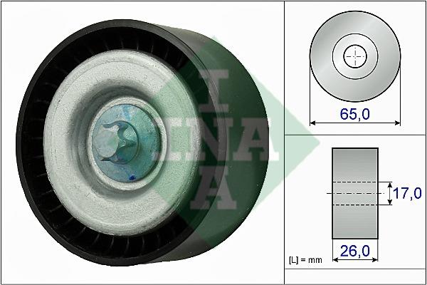 INA 532 0777 10 Idler Pulley 532077710