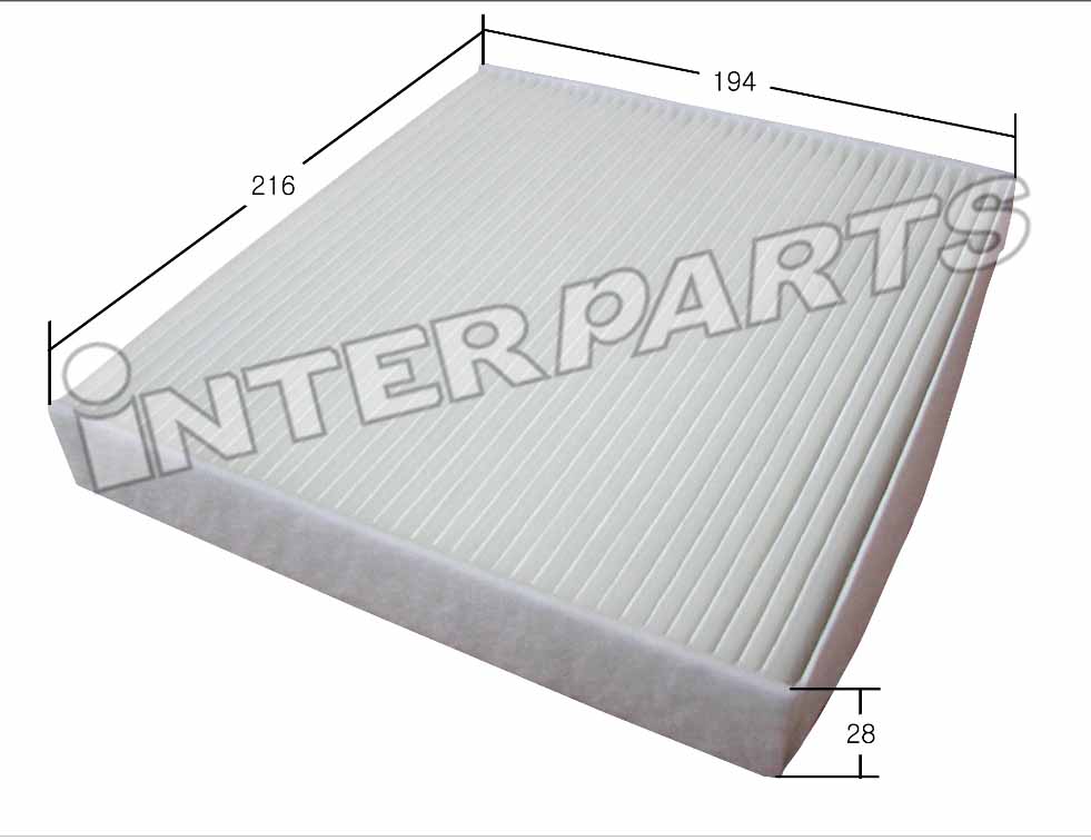 Interparts filter IPCA-111 Filter, interior air IPCA111