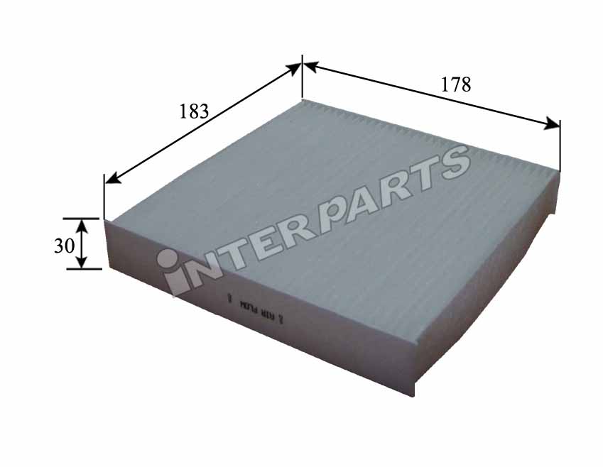 Interparts filter IPCA-407 Filter, interior air IPCA407