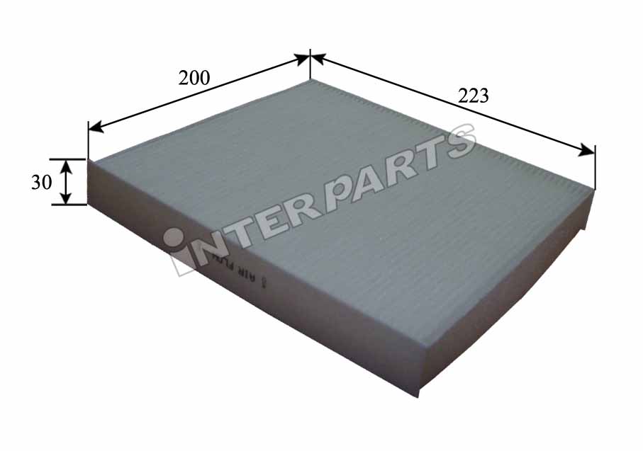 Interparts filter IPCA-401 Filter, interior air IPCA401