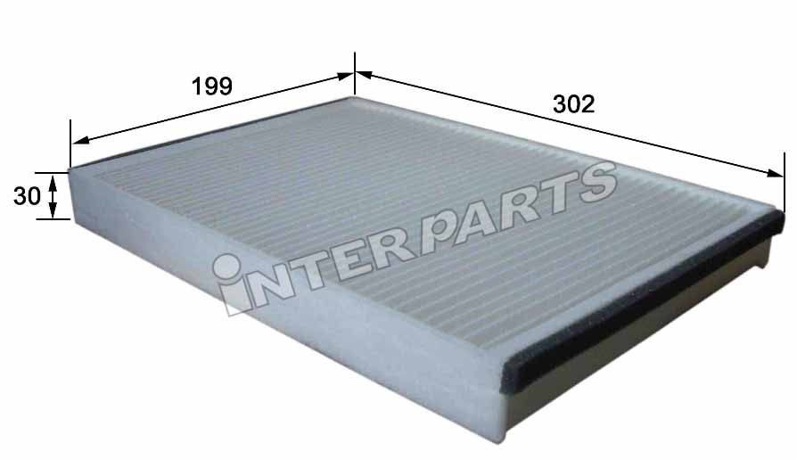 Interparts filter IPCA-E198 Filter, interior air IPCAE198