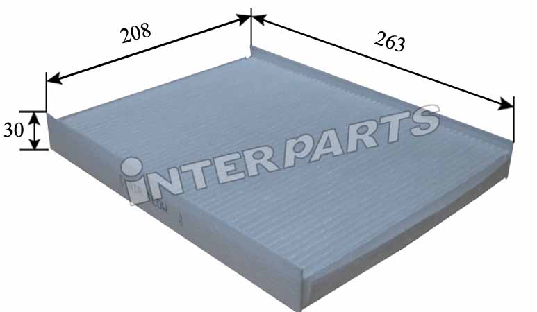 Interparts filter IPCA-H026 Filter, interior air IPCAH026