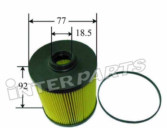 Interparts filter IPEF-103 Fuel filter IPEF103