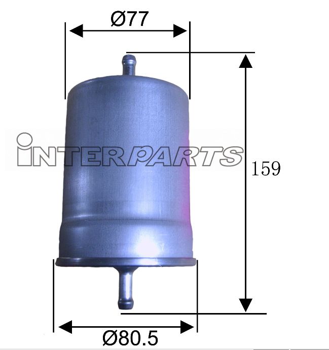 Interparts filter IPF-202 Fuel filter IPF202
