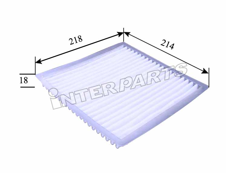 Interparts filter IPCA-106 Filter, interior air IPCA106