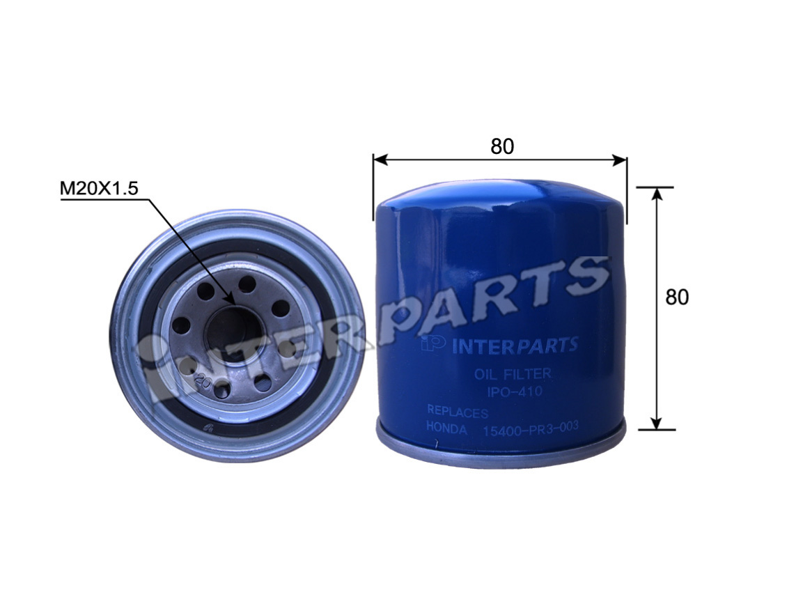Interparts filter IPO-410 Oil Filter IPO410