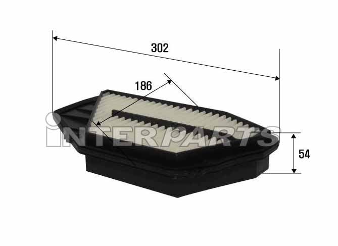 Interparts filter IPA-425 Air filter IPA425