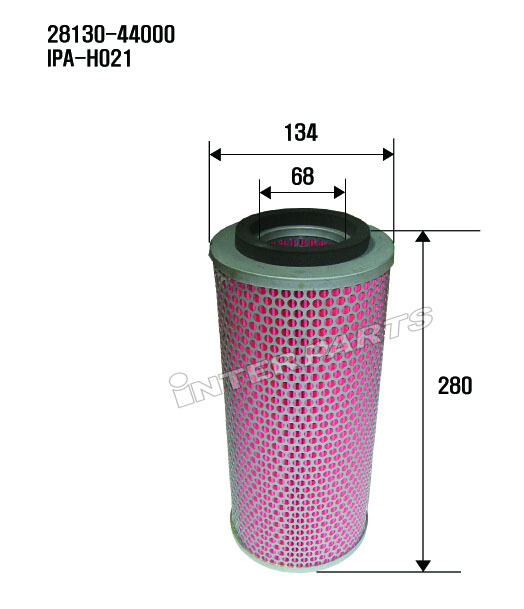 Interparts filter IPA-H021 Air filter IPAH021