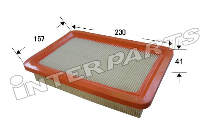 Interparts filter IPA-H002 Air filter IPAH002